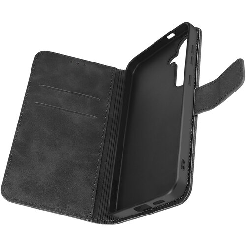 AVIZAR Ovitek z mehko denarnico za Samsung S24 Plus - Tender Book Black, Črna, (5000014481) Cene