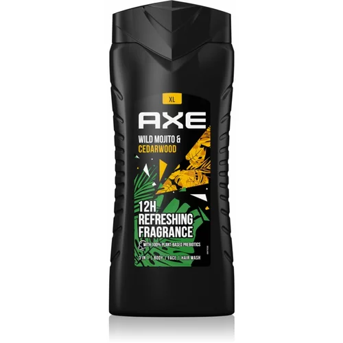 Axe Wild Green Mojito & Cedarwood gel za prhanje za moške 400 ml