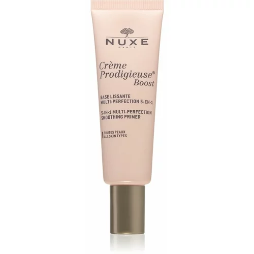 Nuxe Crème Prodigieuse Boost posvjetljujuća baza za zaglađivanje 5 u 1 30 ml
