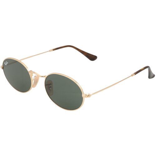 Ray-ban Sunčane naočale 'OVAL' zlatna / zelena Cijene