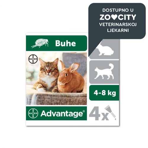 Advantage Elanco za mačke i kuniće preko 4 kg Cene