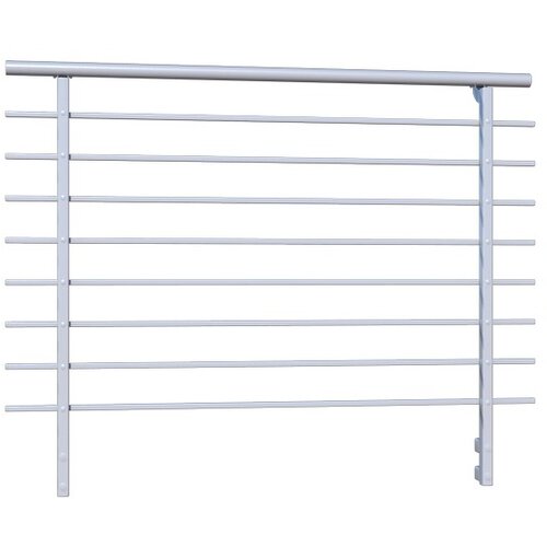 Minka Metalna ograda Secura pro side bijela 1,5 m Cijene