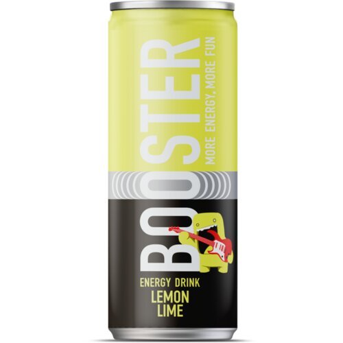 Booster limun limeta energetski napitak 250ml Slike