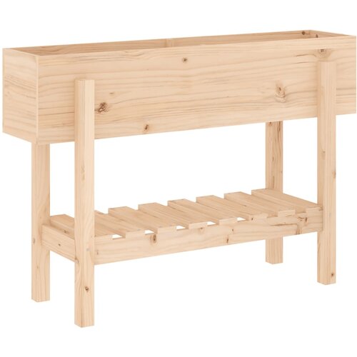 VidaXL Visoka greda 101x30x69 cm trdna borovina, (20798689) Slike