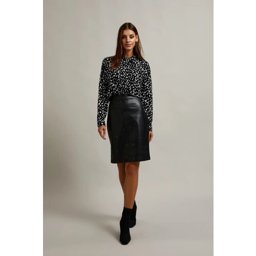 Marisse Women's Skirt Z-Sc-4507 Black Cene
