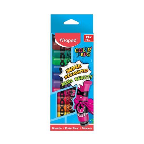  Tempere color peps maped 12ML 1/12 ( 42626 ) Cene