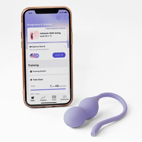 Perifit Care+ Pelvic Floor Trainer App Controlled Lilac Cijene