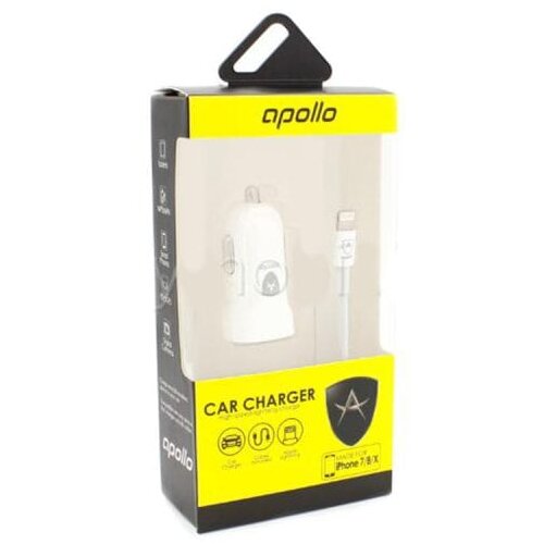  CAR CHARGER APOLLO 2IN1 IPHONE 7/8/X Slike