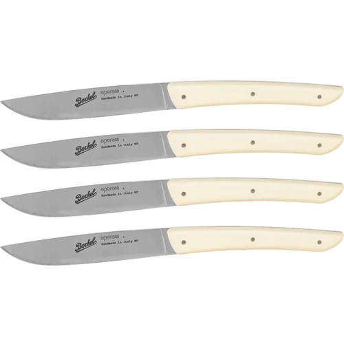 Berkel steak knife set 4-pcs. color cream