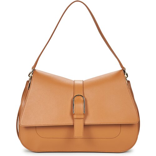 Furla Ročne torbice FLOW L TOP HANDLE Kostanjeva Cene