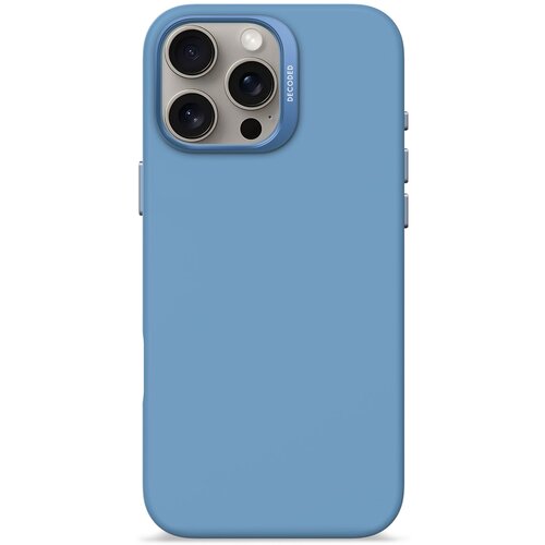 Decoded ETUI ANTIMICROBIAL SILICONE BACKCOVER Z MAGSAFE DO IPHONE 16 PRO MAX - NIEBIESKIE, (22064466) Slike