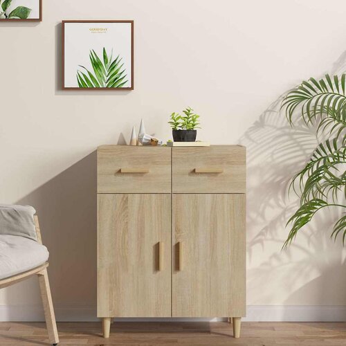  Komoda boja hrasta sonome 69,5x34x89 cm od konstruiranog drva Cijene
