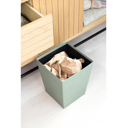 Bigso Zelenomoder ko&amp;scaron; za smeti Sofia Canvas Paper Laminate &amp;ndash; Slike