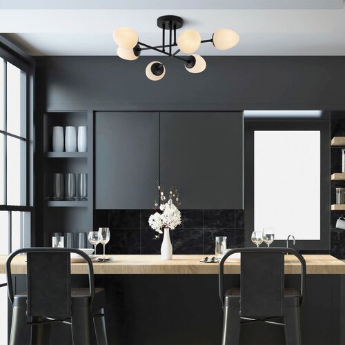 Opviq Luster Camflo-10385, 81x81 cm, 6xE14 Cene
