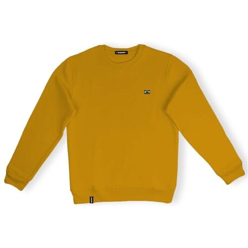 Organic Monkey Puloverji Sweatshirt Retro Sound - Mustard Rumena Cene