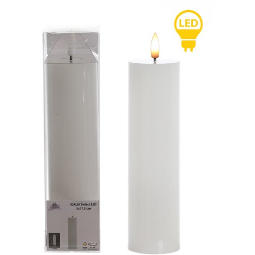 Mondex Idalia Led Sveča 5Xh21Cm, (5000208370) Cene