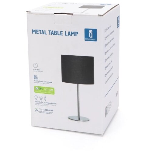 Aigostar Stona lampa 1xE14/40W/230V crna Slike