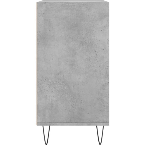  Komoda siva boja betona 57 x 35 x 70 cm od konstruiranog drva Slike