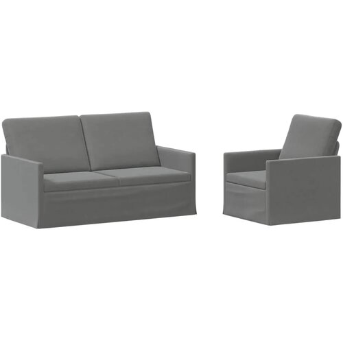  Set sofe 2 pcs Tamnosiva Bar&amp;scaron;un - Tamnosiva Jednostruka + Dvostruka (140 cm) Slike