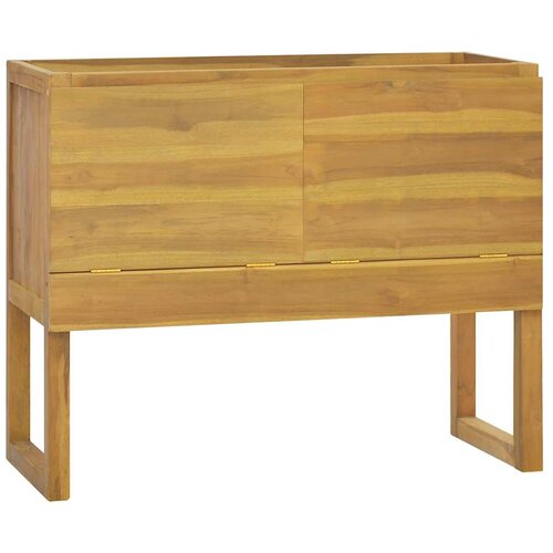  Kupaonski ormarić 90 x 40 x 75,5 cm od masivne tikovine Cene