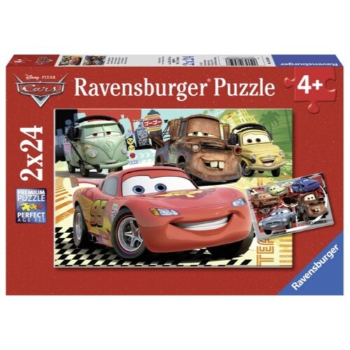 Ravensburger Puzzle - Avtomobili - Nove avanture, 2 x 24 delov Cene