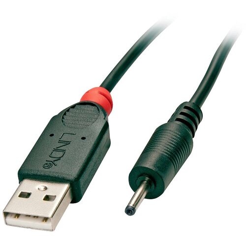 Lindy USB kabel USB 2.0 USB-A vtič\, DC vtič 2\,5 mm 1.50 m črna 70265, (20417198) Cene