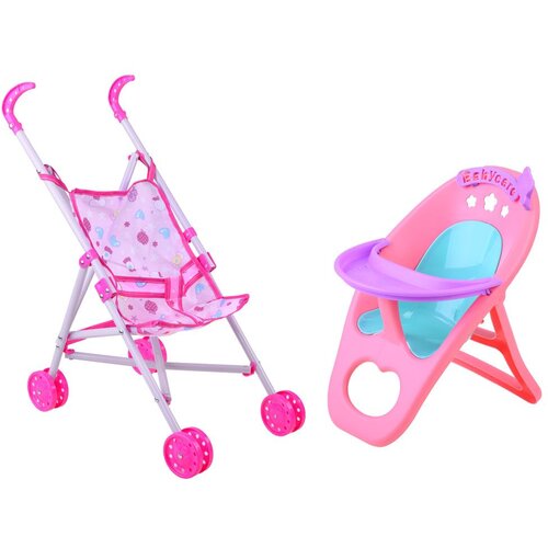 set lutka s krevetićem i dodacima ZA4286 Slike