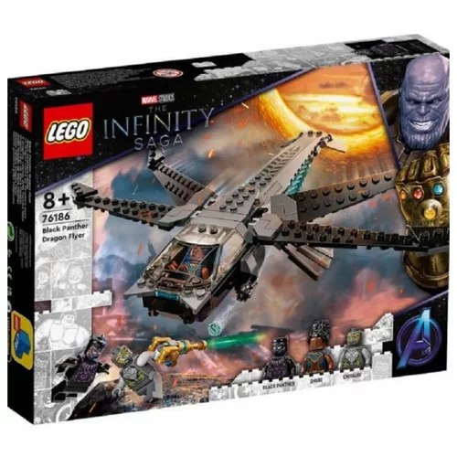 Lego Marvel 76186 Zmajski letalnik Črnega panterja