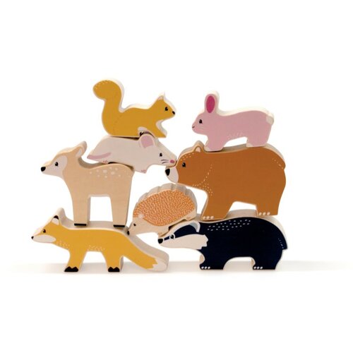 Bigjigs Toys Woodland Animal Set komplet igrač iz lesa 12m+ 8 kos Cene