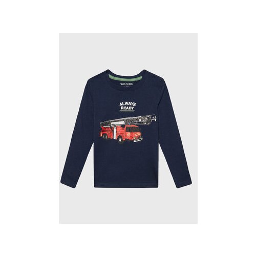 Blue Seven Bluza 850694 Mornarsko modra Regular Fit Slike