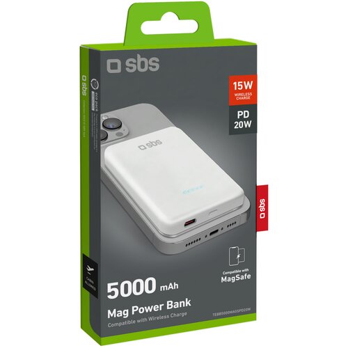 Sbs Mag Power Bank 5000 mAh Magnetski, Slike