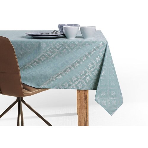 DecoKing stolnjak Maya 140x340 cm, mint zelena Slike