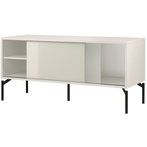 noo.ma Sivo-bež TV komoda 116x55x42 cm Met Mini &ndash; Cijene