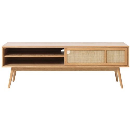 Unique Furniture TV omarica v hrastovem dekorju v naravni barvi 150x50 cm Barrali &amp;ndash; Slike