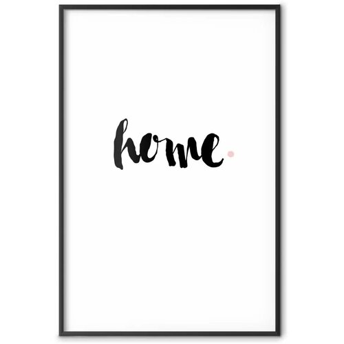  Plakat - Home and Dot 21x30 Crni okvir s margom Slike