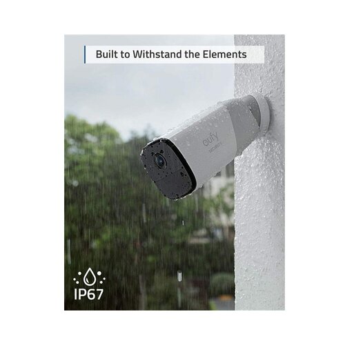 Anker EUFYCAM2 Pro Sustav sigurnosnih kamera (2+1) 2K, &amp;scaron;irokokutni, WiFi, vodootporan, T88513D1 Slike