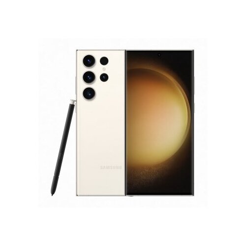 Samsung pametni telefon Galaxy S23 Ultra 5G Dual eSIM 256GB 8GB RAM SM-S918B/DS Cream bež Slike