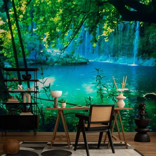  Foto tapeta - Kursunlu Waterfalls (Antalya  Turkey) 490x350 Samoljepljiva Cijene