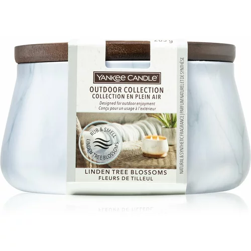 Yankee Candle Outdoor Collection Linden Tree Blossoms dišeča svečka 283 g unisex