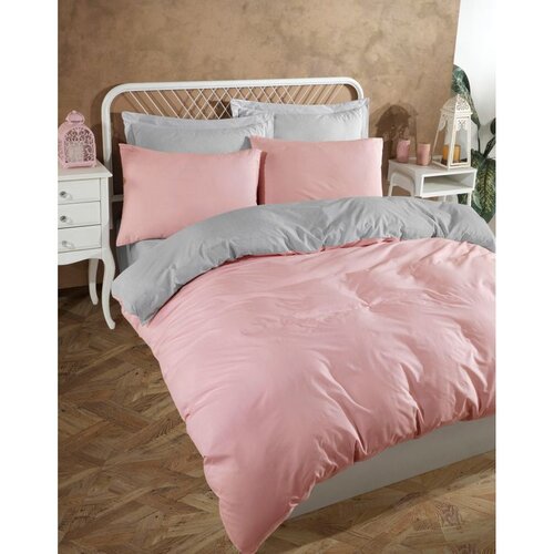 Alpina Solid - Powder, Grey PowderGrey Double Quilt Cover Set Cene