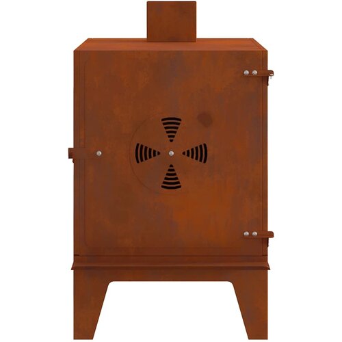  &amp;Scaron;tednjak za kampiranje 35x50x60 cm Corten čelik Slike