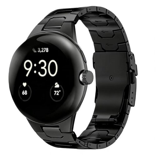 INF Trak iz nerjavnega jekla za Google Pixel Watch 45mm z zaponko Black, (5000295566) Cene