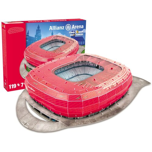 3D puzzle stadion bayern munich Slike
