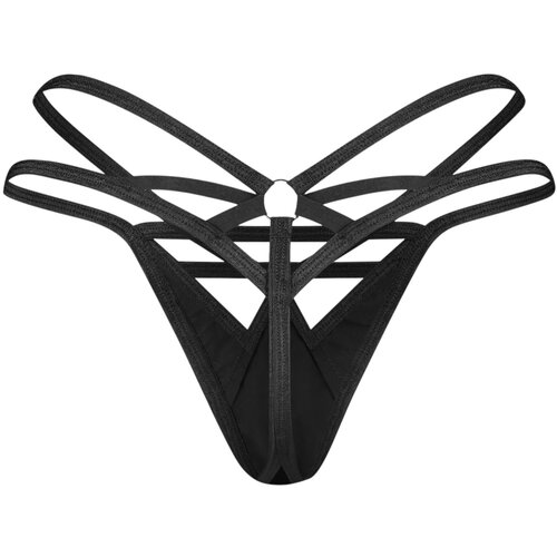 Obsessive Keira Lise Thong Black S/M Slike