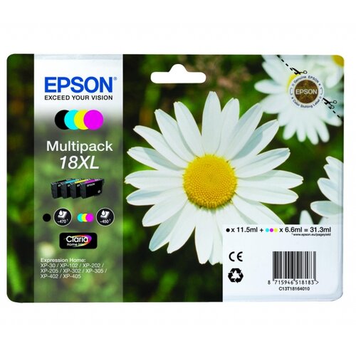  Kartu&amp;scaron;a Epson T18XL (komplet) T1816 - original Slike