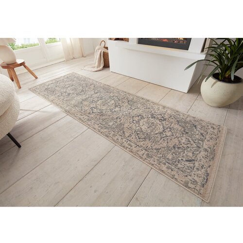 Hanse Home Sivo-bež tekač 80x200 cm Terrain Designer Sand &amp;ndash; Slike