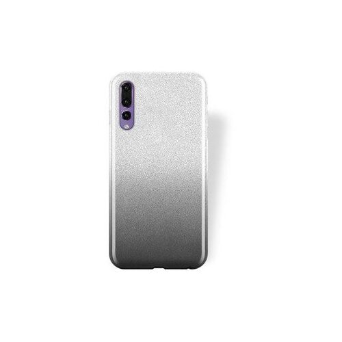 Nillkin silikonski ovitek z ble&amp;scaron;čicami bling 2v1 za huawei P40 - srebrno siv Slike