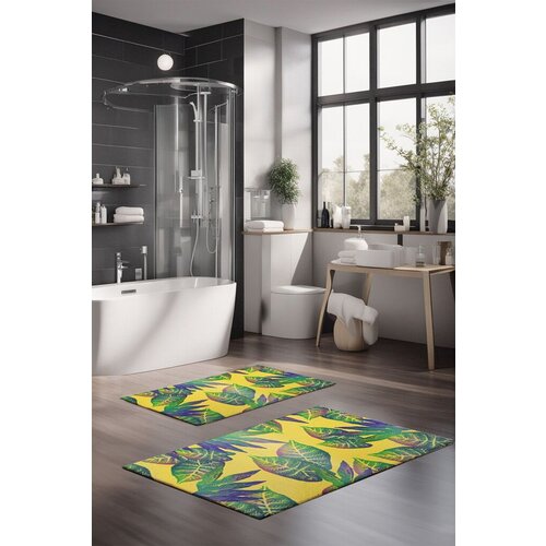 Lessentiel Maison set prostirki za kupatilo CT-5316, 2 komada, šarena Cene