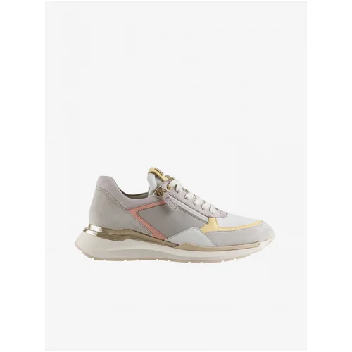 Högl Light Grey Future Women's Leather Sneakers - Womens