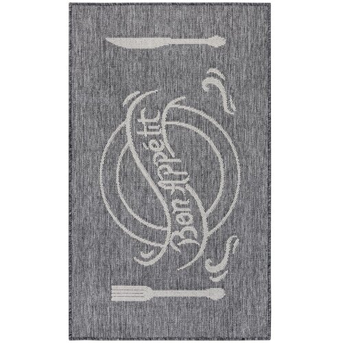 Hanse Home Sivi tepih 150x92 cm Cucina - Slike
